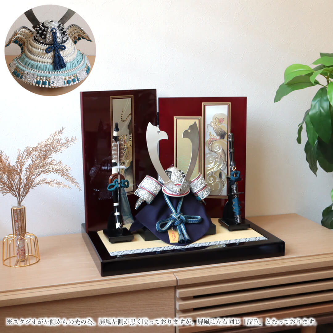 五月人形 コンパクト おしゃれ インテリア 兜飾り 5月人形 端午の節句