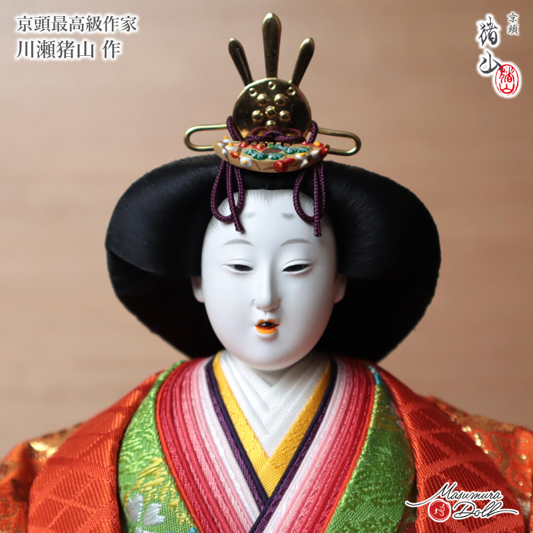 必見です。昭和初期の春山雛の最上級のお雛様です。揃いです 雛人形 最