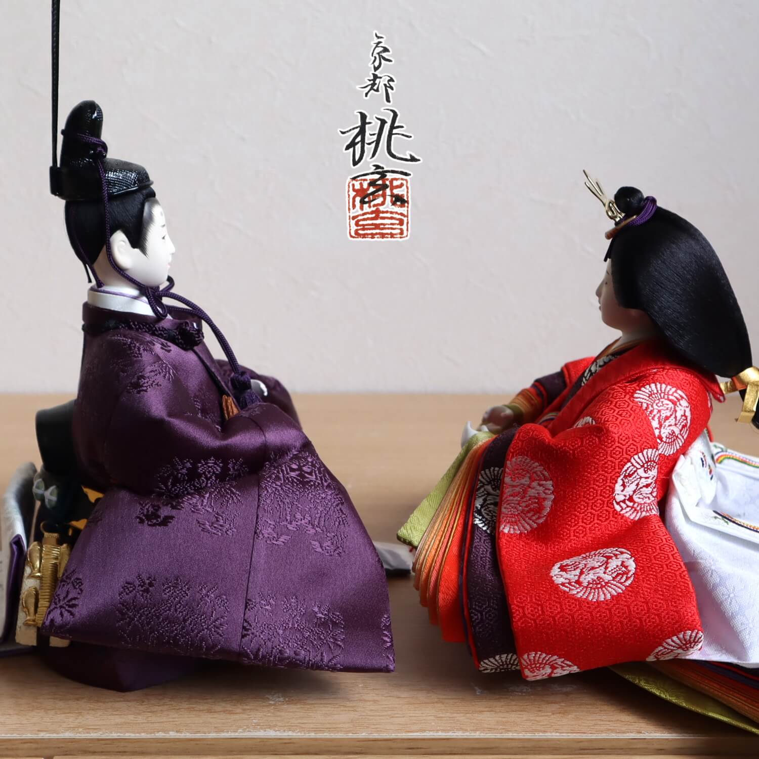 新作 京都 桃玄作 京十番正絹西陣織麹塵 有職 本仕立箔押屏風