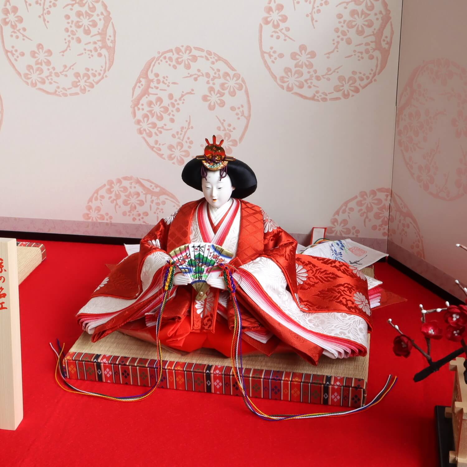 雛人形 新作京都・大橋弌峰作 京九番正絹西陣織 有職雛 京頭師：川瀬