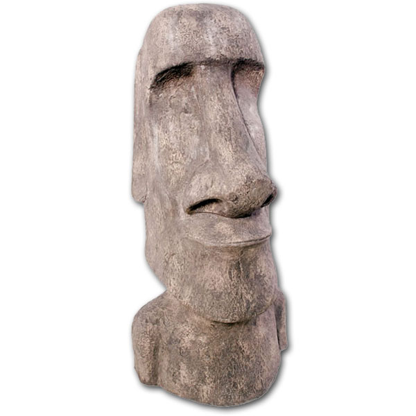 FRPアートオブジェ Easter Island Moai（イースター島のモアイ像