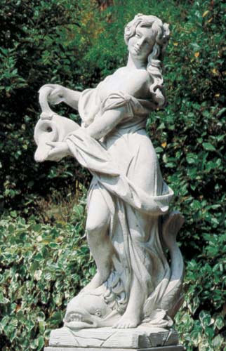 イタリア製人物像（ガーデン オーナメント） 水瓶のヴィーナス 【※商品