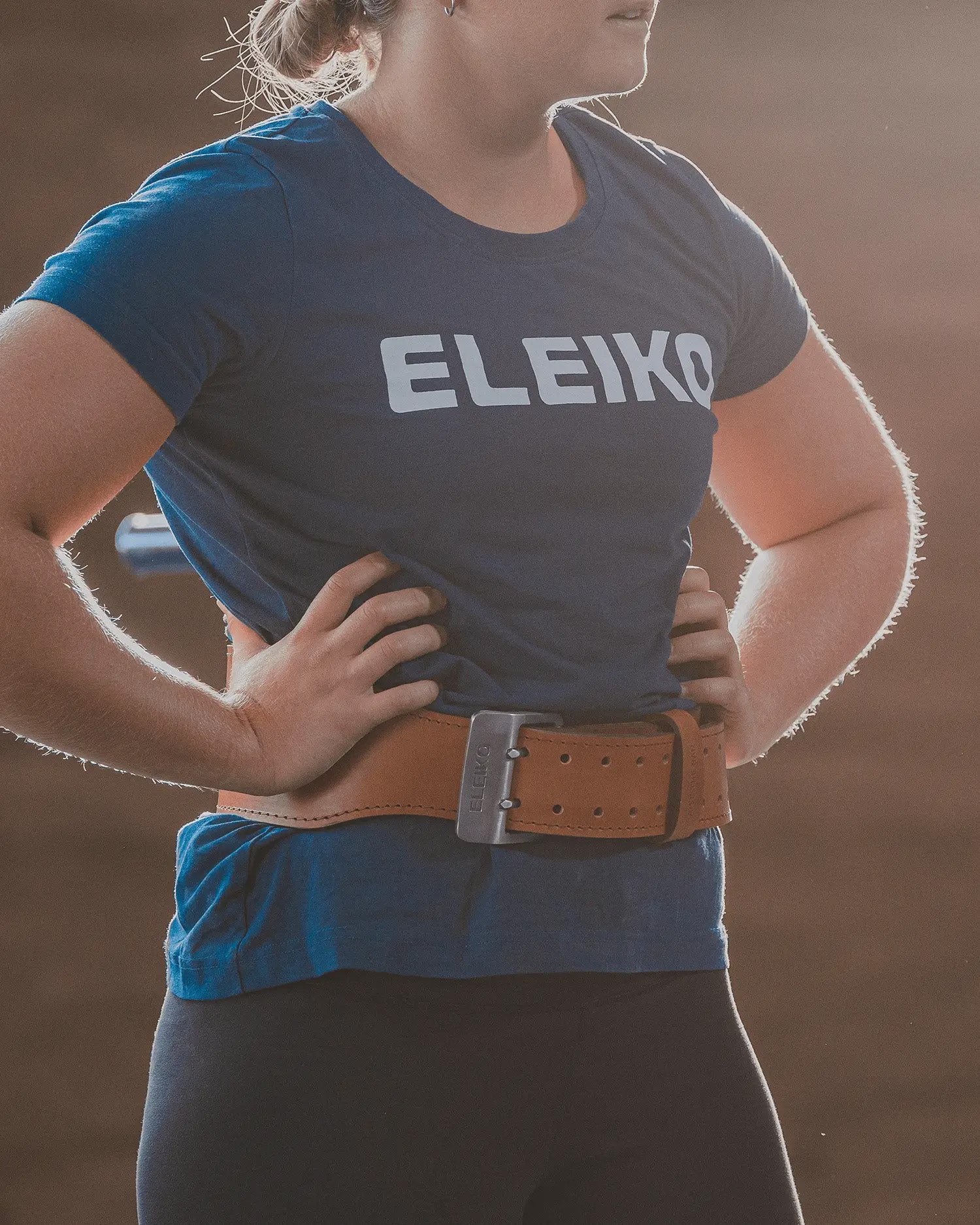 ELEIKO ウェイトリフティングレザーベルト — MBC POWER SHOP