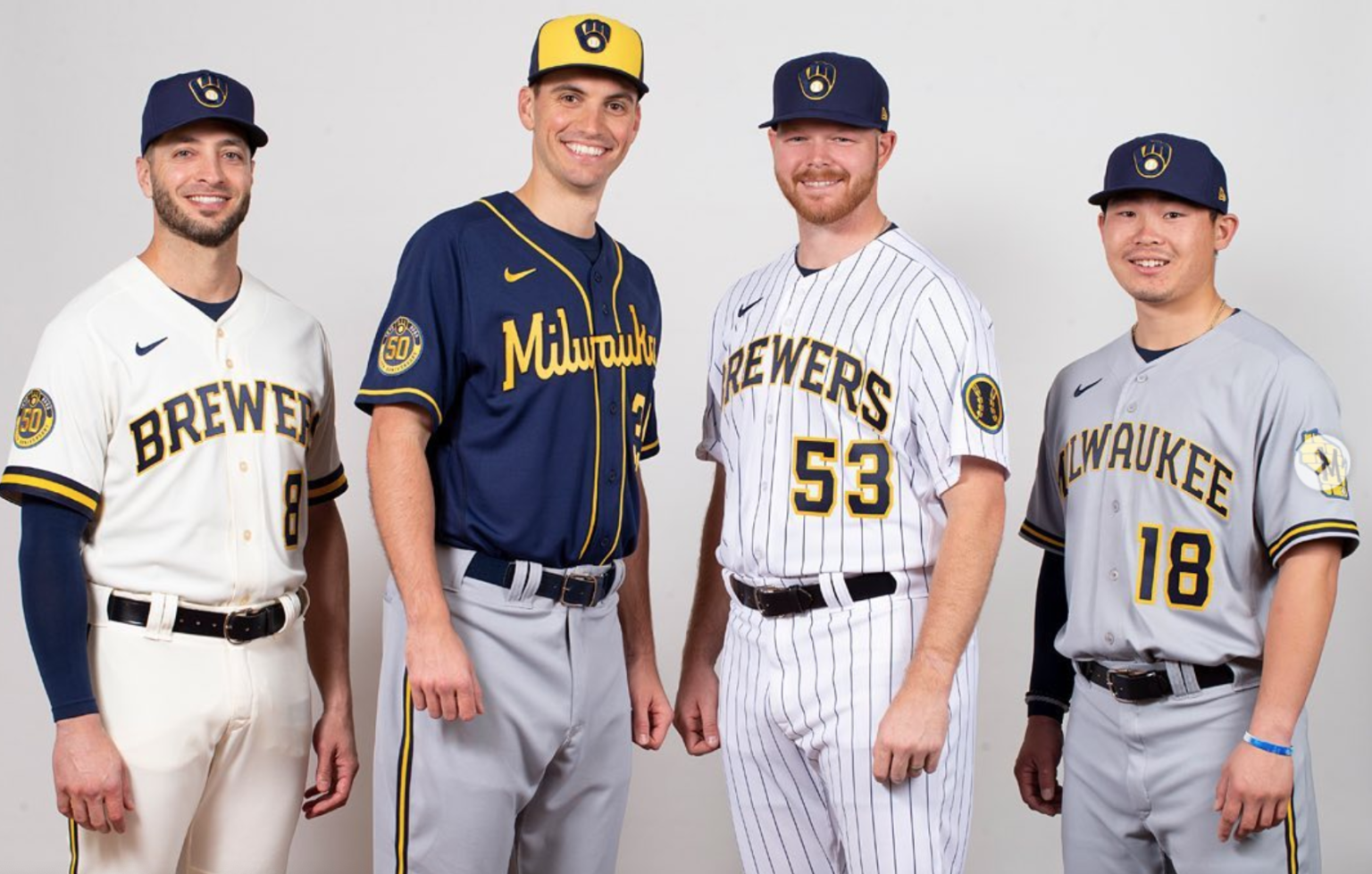 MLBジャージ2020】ブルワーズもモデルチェンジ！アイコニックなグラブ