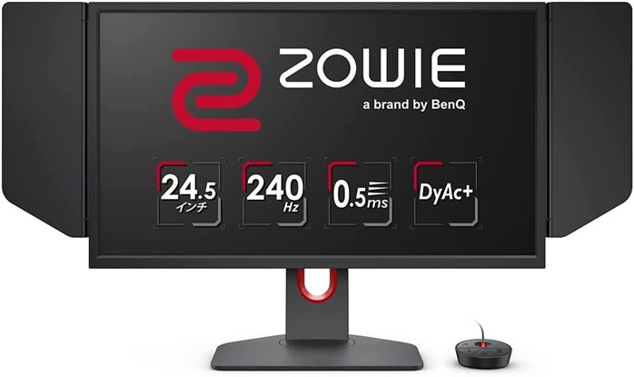 BenQゲーミングモニター24.5インチ ZOWIE XL2546K | 撮影機材や放送