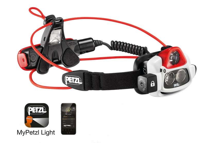 Lanterna frontală NAO+ Petzl 750 lumeni pentru activități nocturne