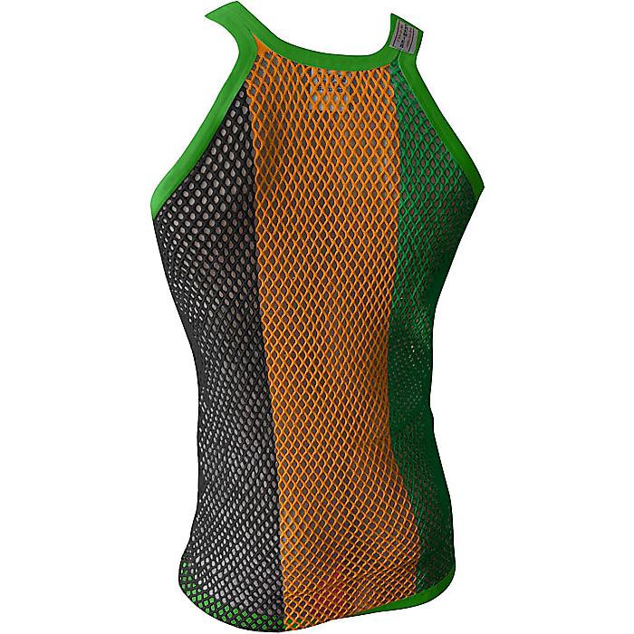 CRAZY Lizard ／ 網シャツ ジャマイカ×グリーンパイピング ユニ