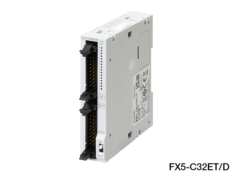 FX5-C32ET/D Features MELSEC iQ-F Series Programmable Controllers