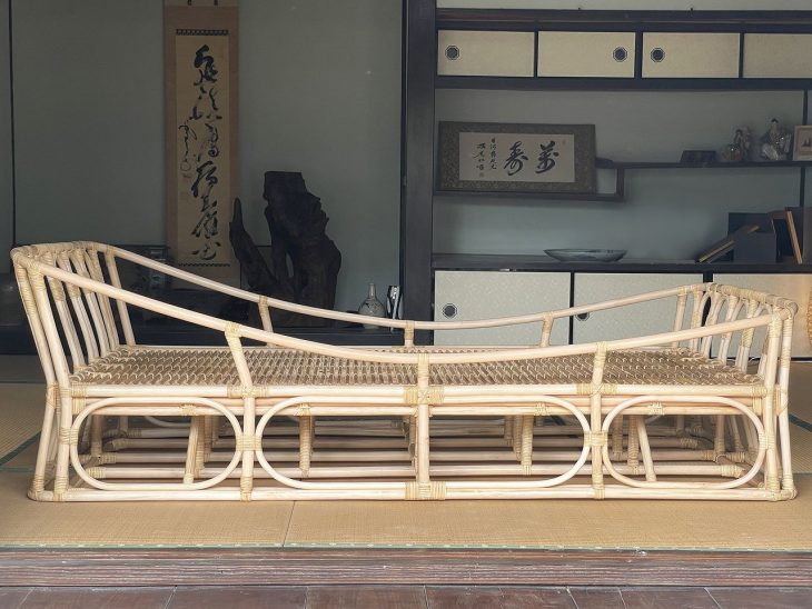 籐シングルベッド｜BE-022 |ラタンベッド・籐ベッド| 籐家具職人の店