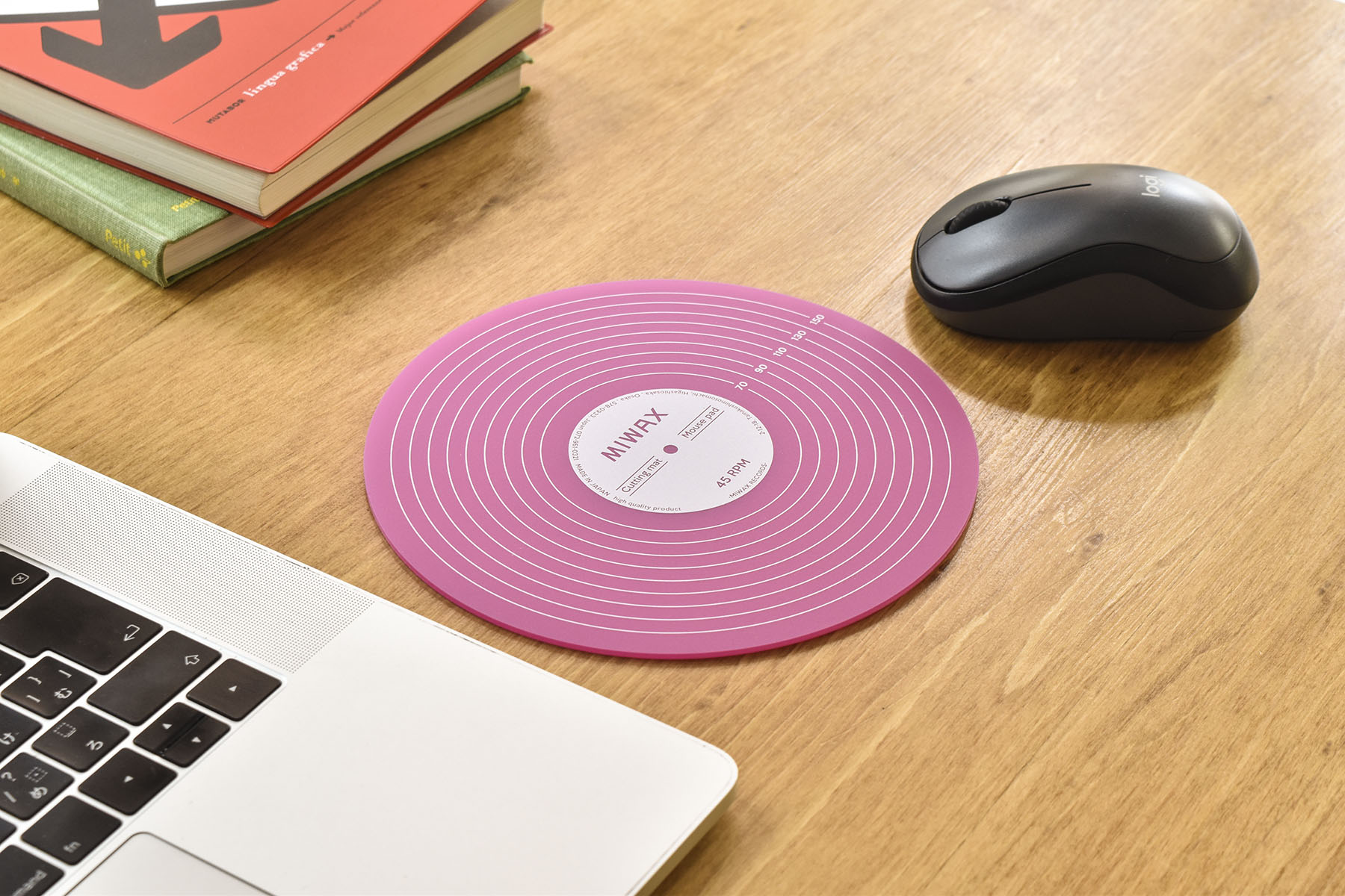 レコードカッティングマット＆マウスパッド｜特注デスクマット