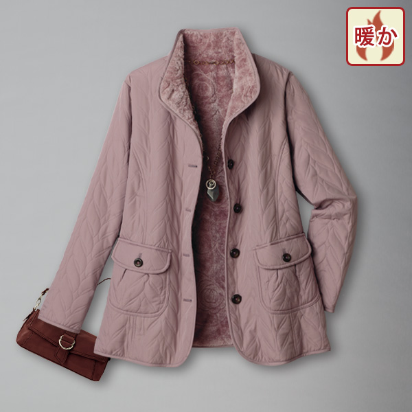 裏ボアキルトジャケット | 京都通販ミセスのファッション館・本店