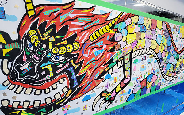 ハイチ壁画プロジェクト – Miyazakingdom – 壁画とライブペイントの