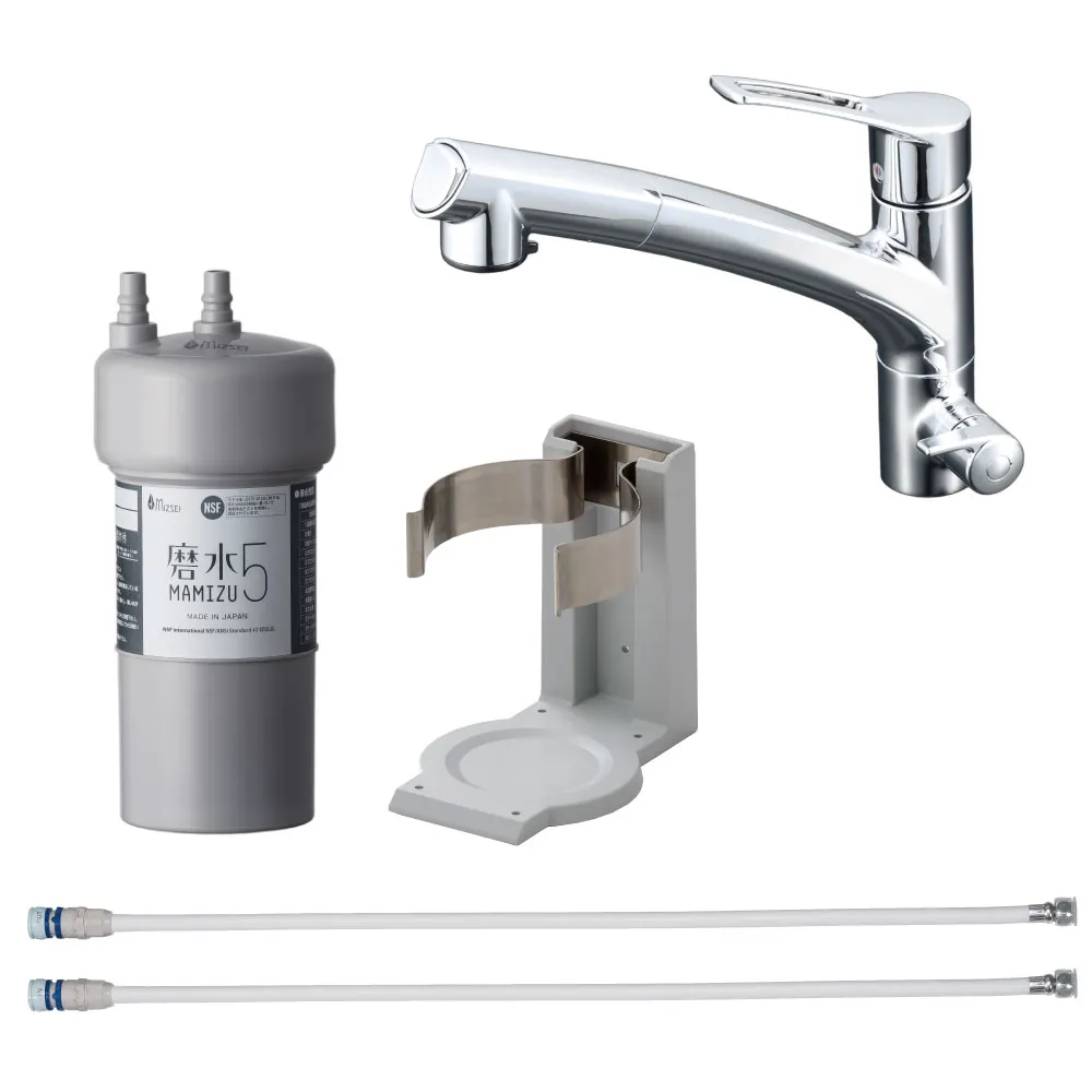 浄水器磨水5(まみず5) アンダーシンク217型セット | 商品情報｜水生活