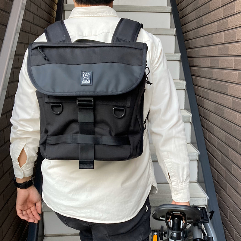 CHROME×MIZUTANI BICYCLE】幅広い用途で使える機能的なバックパック