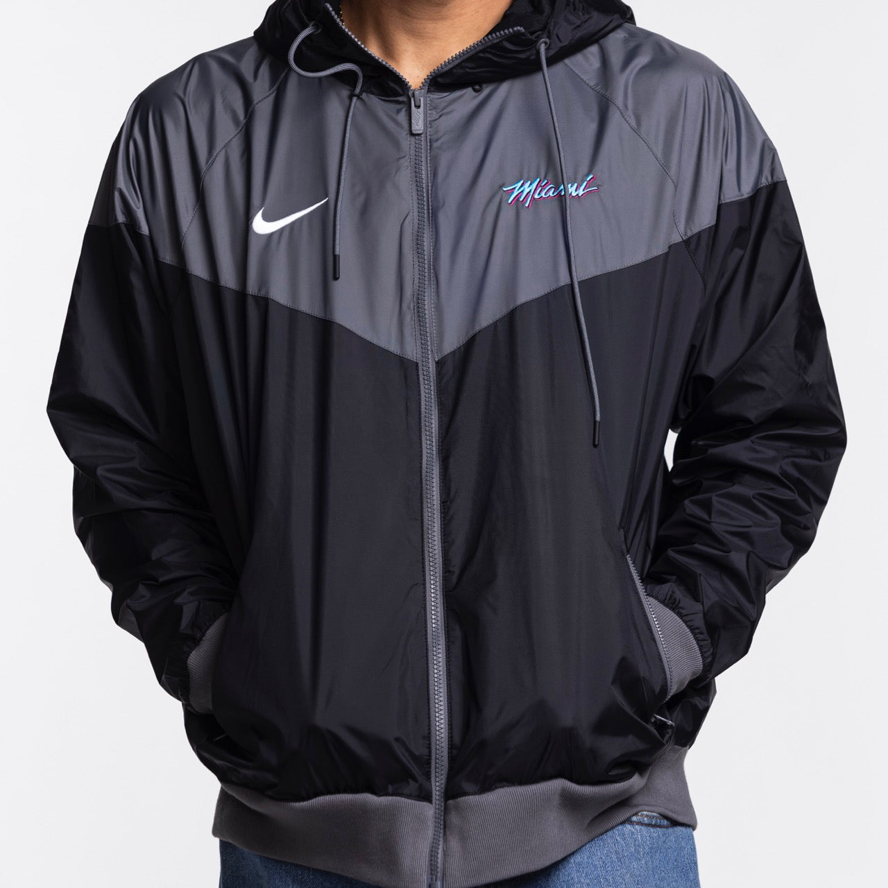 Nike Miami HEAT Original Vice Nights Windbreaker Jacket |Miami