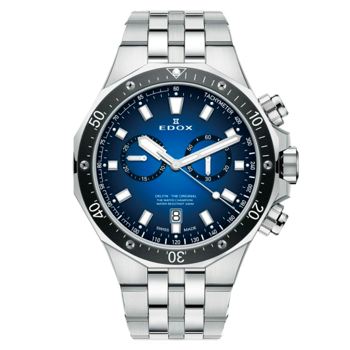 エドックス DELFIN THE ORIGINALCHRONOGRAPH QUARTZ | EDOX正規販売店
