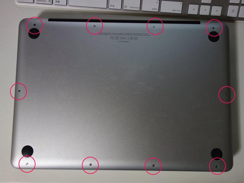 MacBook Pro 13-inch, Late 2011のHDDをSSDに換装しました · www