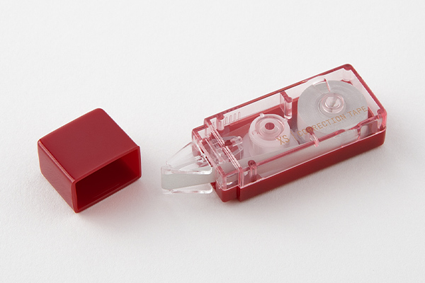 修正テープ｜XS 修正テープ えんじ（35516006）｜ミドリオンラインストア