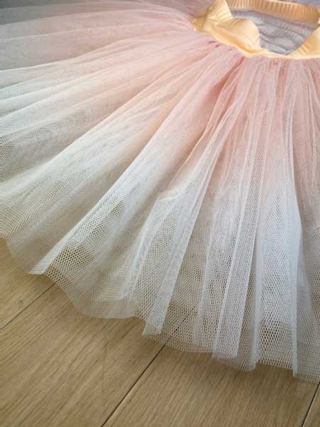 チュチュボン 】 ピンク グラデーション 練習用 リハーサル用