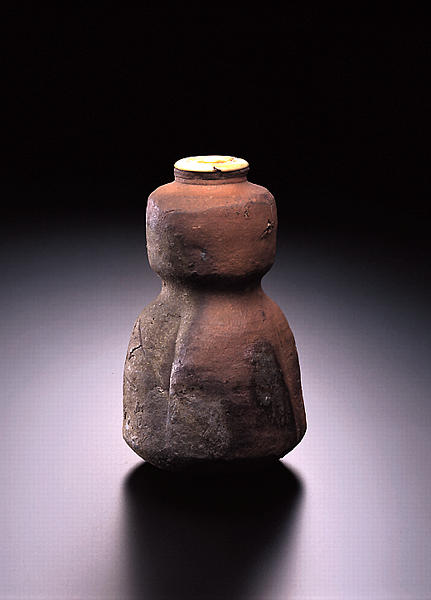 備前瓢形茶入 - MIHO MUSEUM