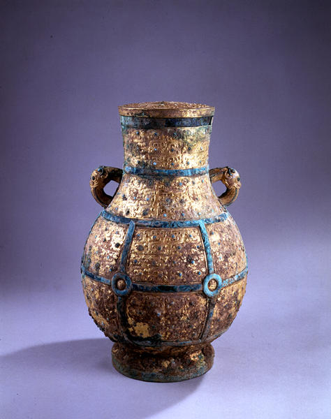 貼金青銅壺 - MIHO MUSEUM
