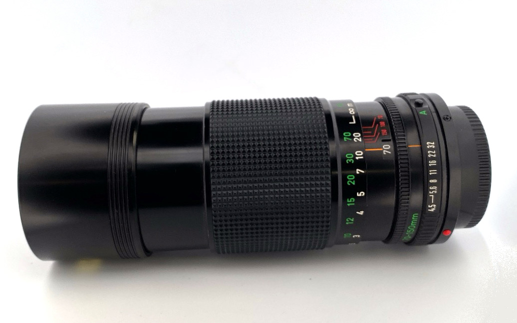 Canon zoom lens FD 70-150mm F/4.5