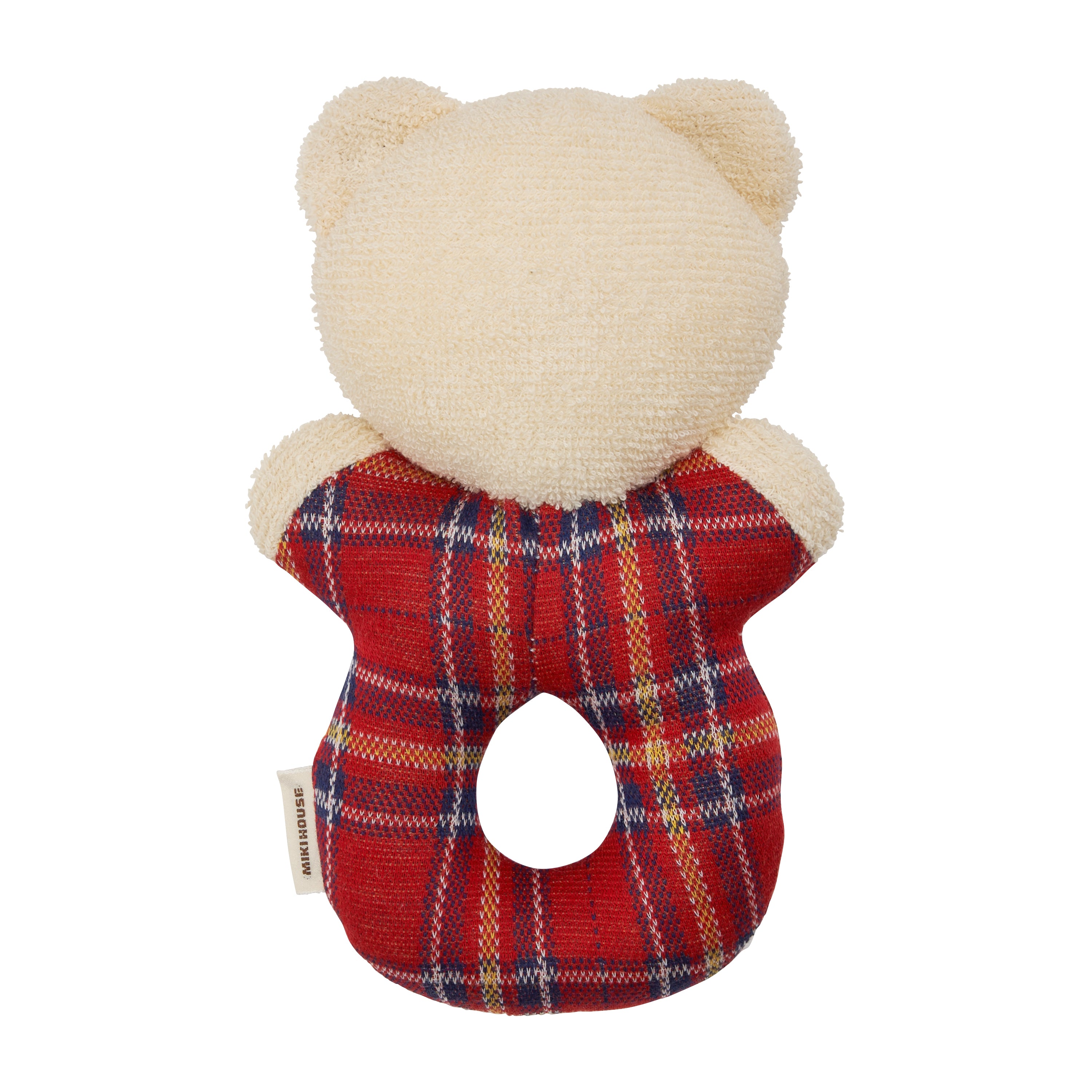 MIKI HOUSECheck rattle – ミキハウスオフィシャルサイト