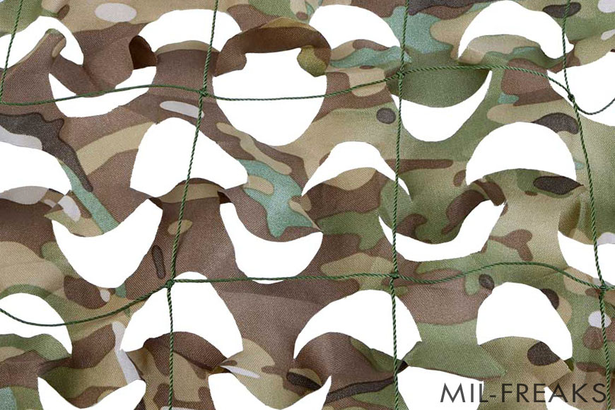 Mod Breaches カモフラージュ CAMOネット 1.5x2m カラー:マルチカム