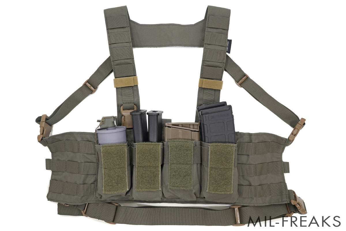 T.REX ARMS Quad Flap チェストリグ M81 ウッドランド │ ミリタリー