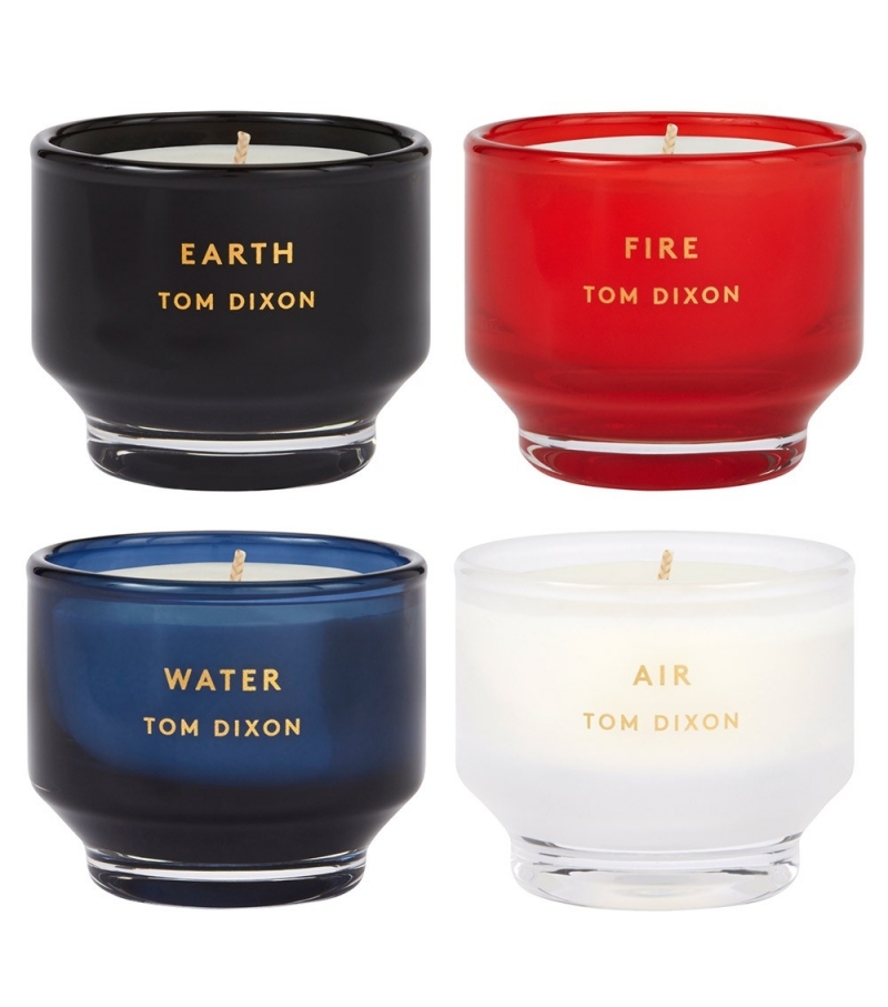 Ready for shipping - Elements Gift Set Tom Dixon Set 4 Candles