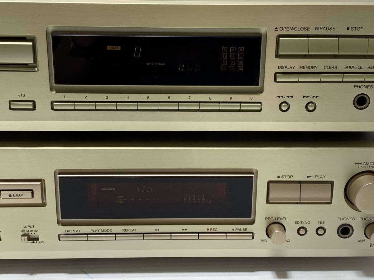 ONKYOオンキョー MDデッキ MD-124 ONKYO MDデッキ MD-124 .: ONKYO