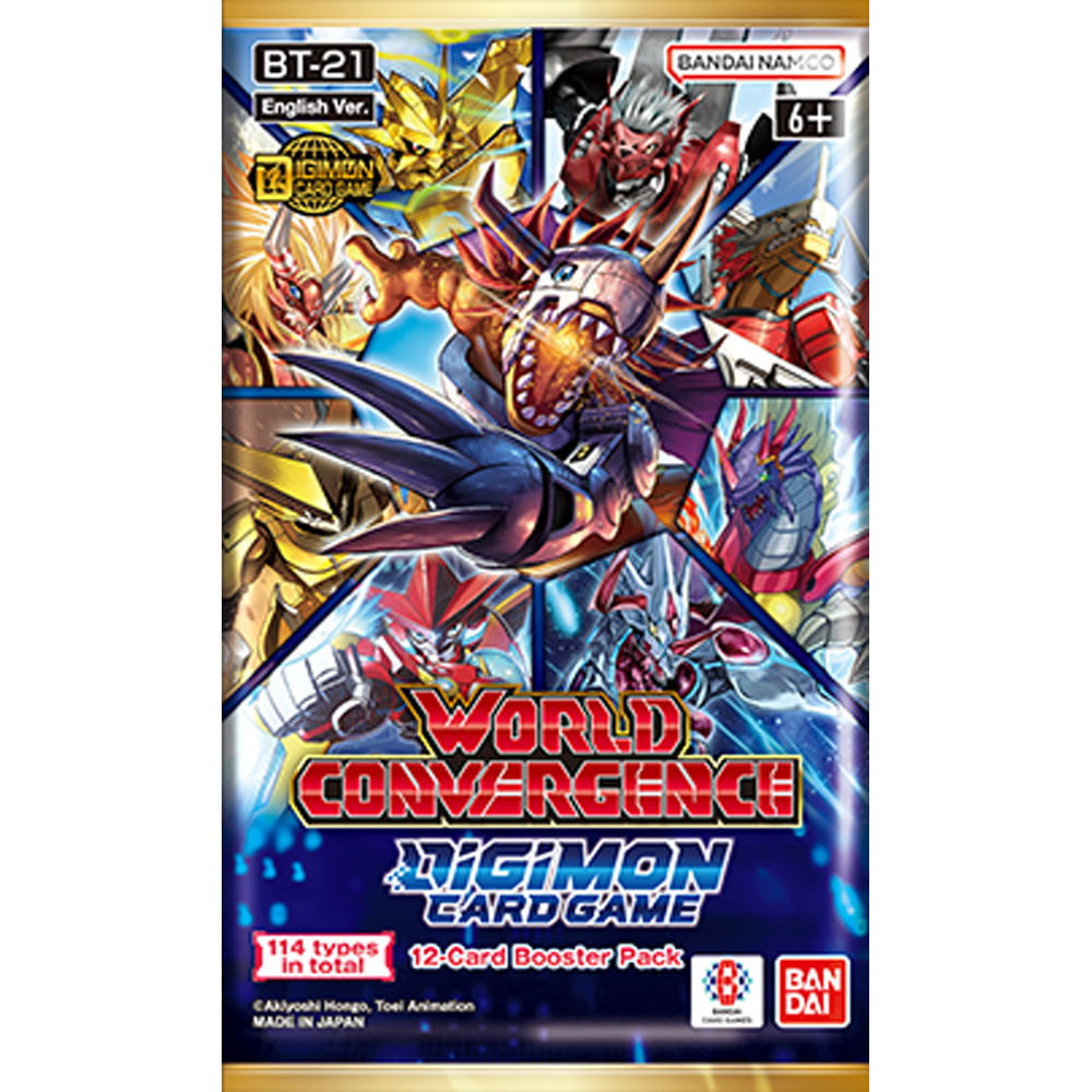 Digimon TCG: World Convergence [BT21] Booster Pack | Card Games