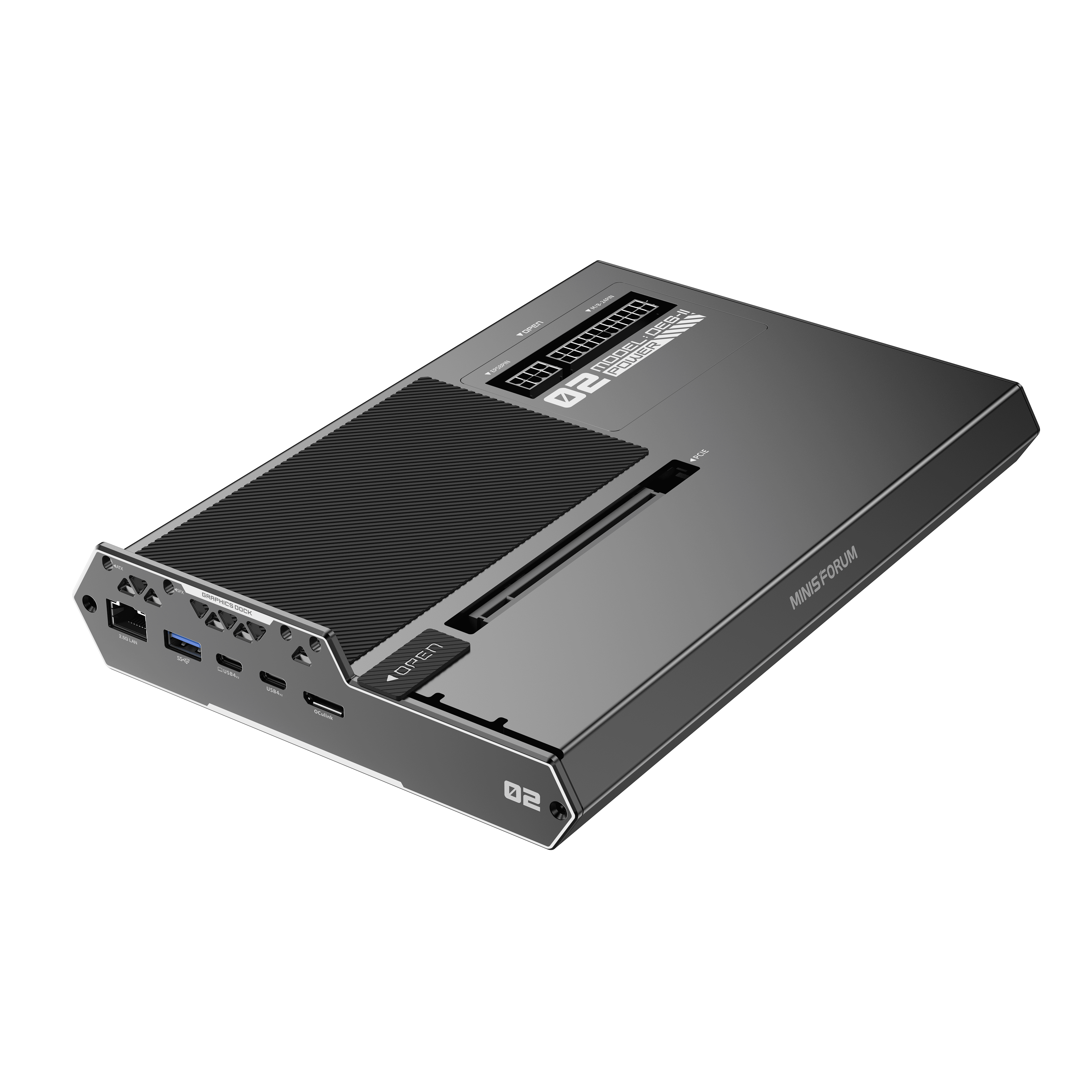 Minisforum DEG2 OCulink · USB4 V2 eGPU ドック