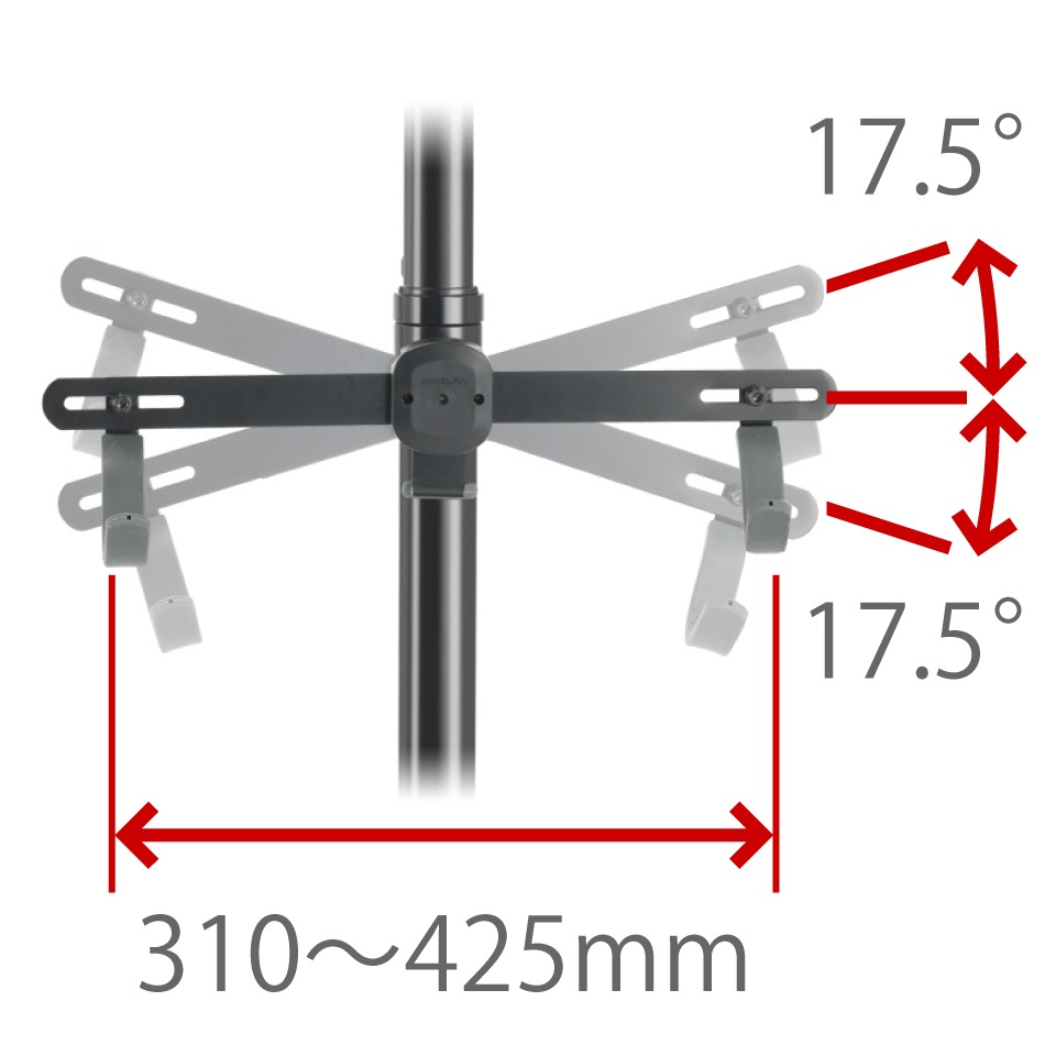 P-500AL-7S ペアスタンド - MINOURA JAPAN
