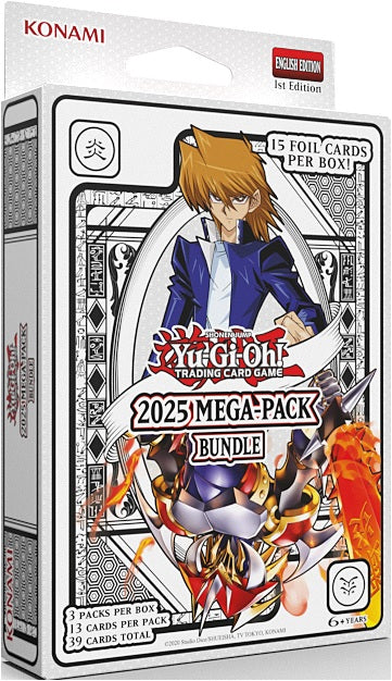 Yugioh 2025 Mega Pack Tuck Display Box (Display of 12 boxes