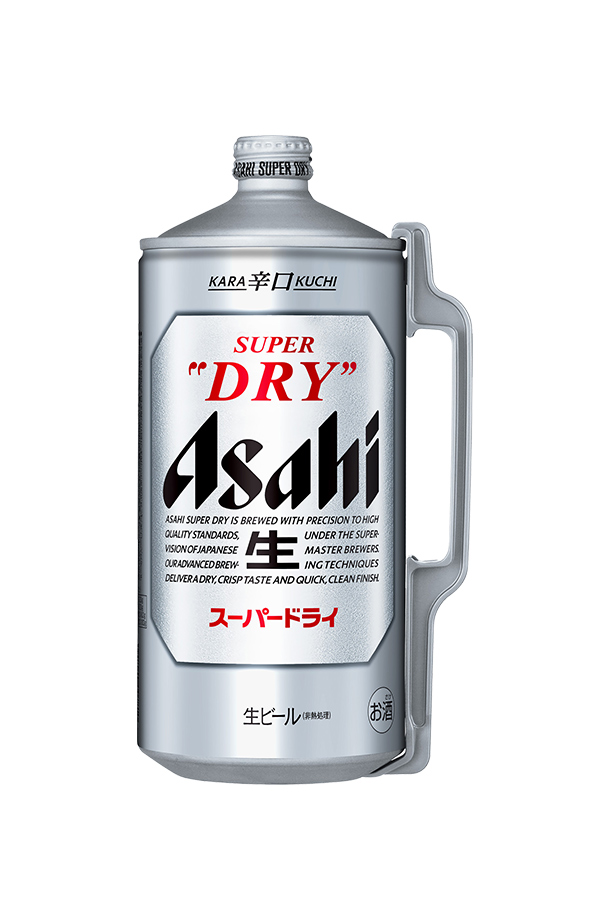 アサヒ スーパードライ 2000ml ミニ樽 6本 1ケースの通信販売