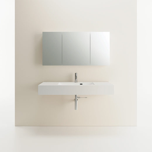 スミス W1200（三面鏡）(KT12000)｜洗面所・水回りの通販｜ミラタップ