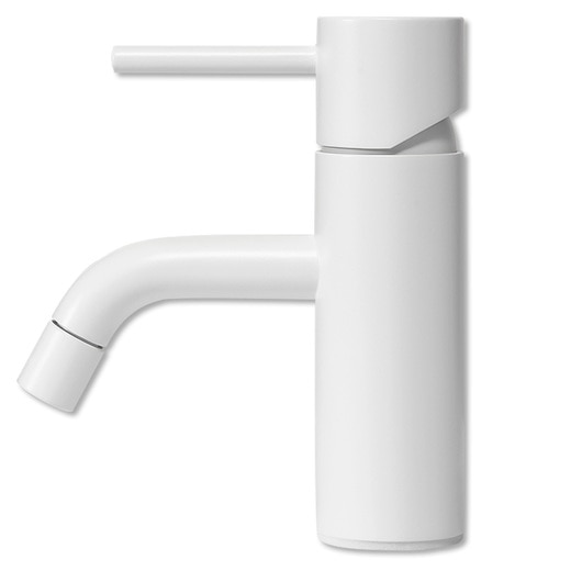 フィクサー混合水栓 ホワイトマット(TA01909N)｜洗面所・水回りの通販