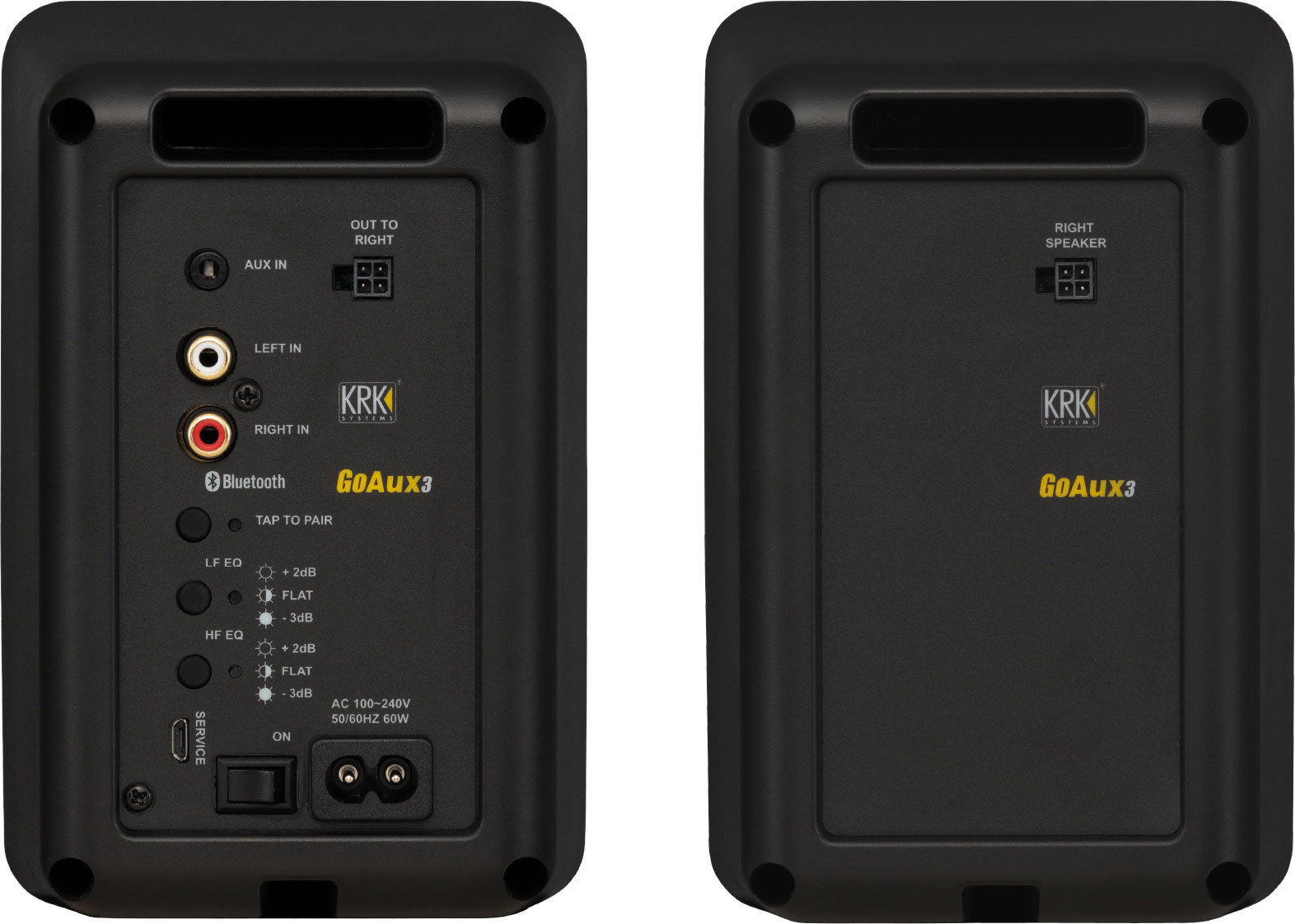 KRKから、ポータブル・ニアフィールドモニタースピーカー「GoAux