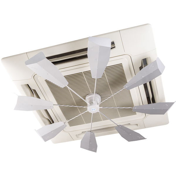 ハイブリッドファン エアコン電気代削減 シルバーHBF-FJRSW - 店舗用品