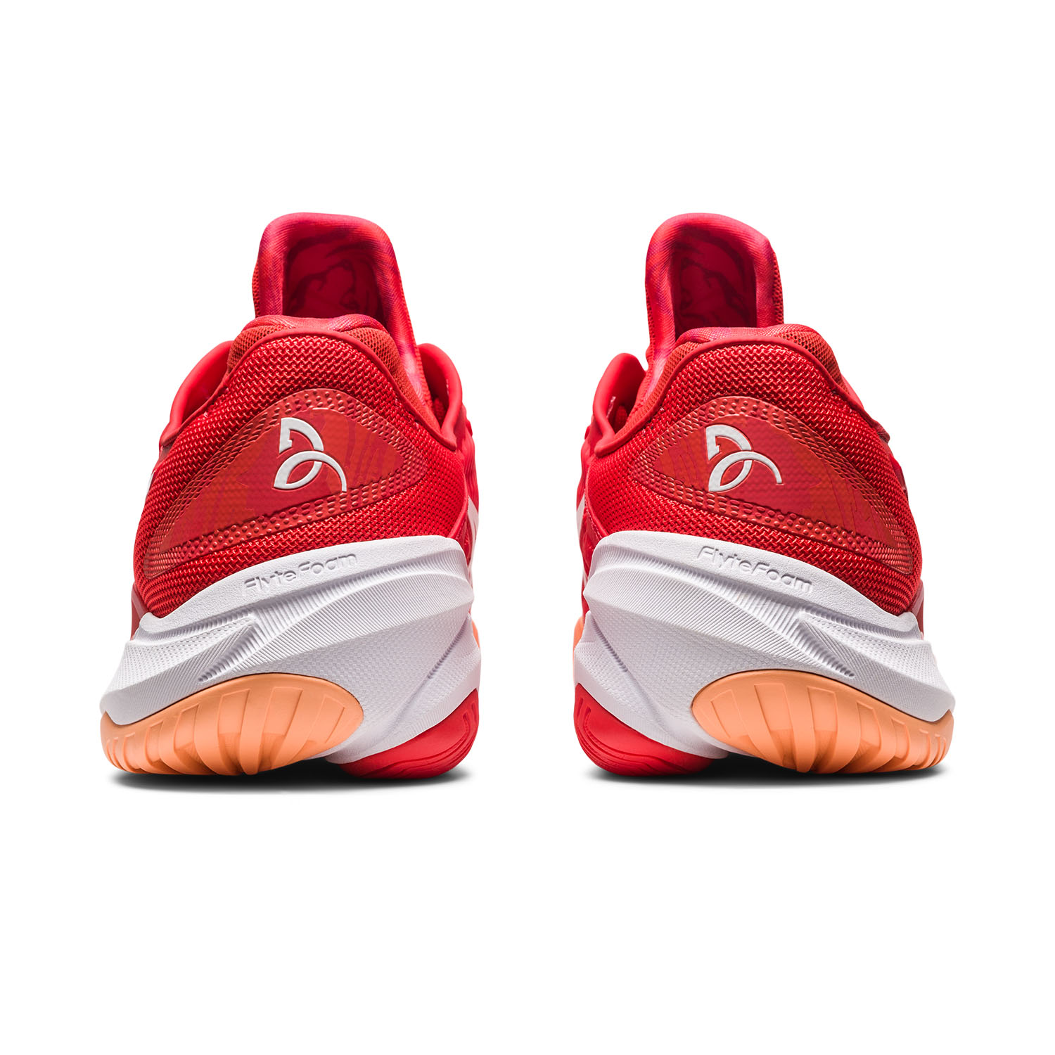 Asics Court FF 3 Novak Men's Tennis Shoes - Fiery Red/White