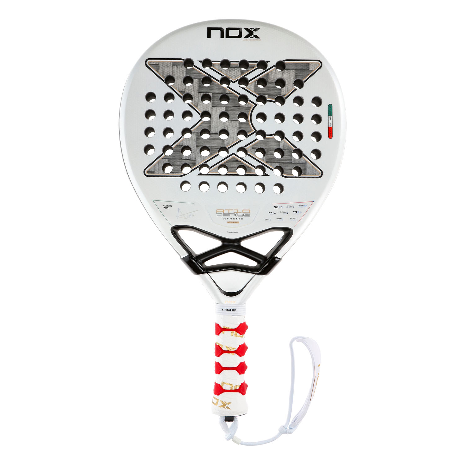 NOX AT10 Genius 12K Alum XTREME SMU Italy Edition Padel Racket