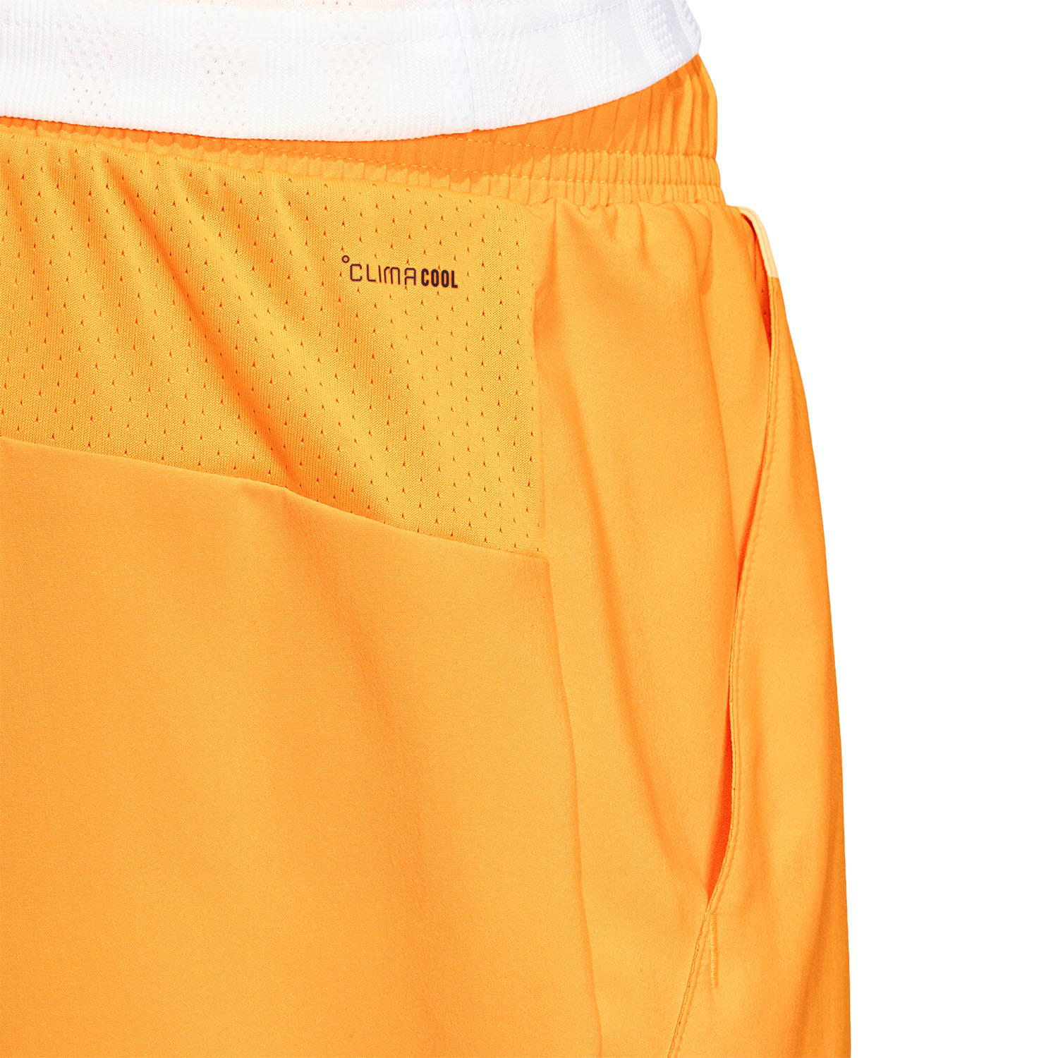 adidas Club CLIMACOOL 2 in 1 Men's Tennis Shorts Lucid Tangerine