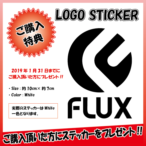 18-19 FLUX(ﾌﾗｯｸｽ)・DSW [White Camo,Black] ≪商品一覧≫