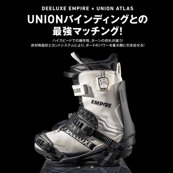 22-23 DEELUXE(ディーラックス)・EMPIRE [WHITE] エンパイア・ブーツ