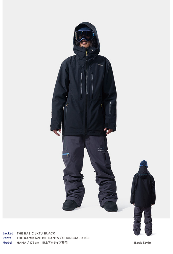 23-24 REW(アールイーダブリュー)・BASIC JACKET [GORE-TEX]・ウェア