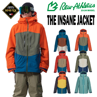 23-24 REW(アールイーダブリュー)・THE INSANE JACKET [GORE-TEX