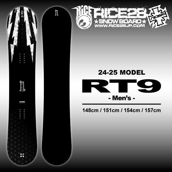 24-25 RICE28(ﾗｲｽﾄｩｴﾝﾃｨｰｴｲﾄ) / RT9 [Men's] [148cm 151cm 154cm 157cm