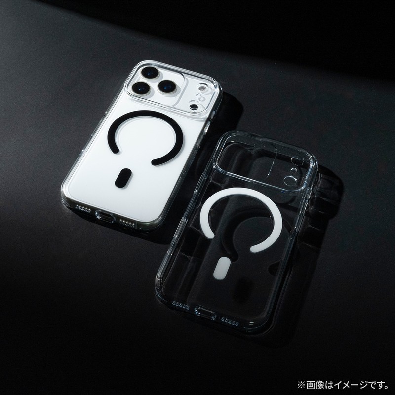 iPhone 17 Pro 超透明ハードケース 「MASTER CLEAR mag」 クリア
