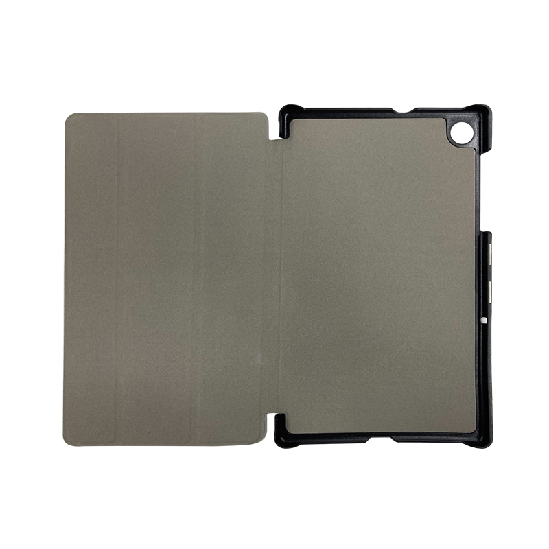 Lenovo Tab M8(HD) フラップケース ブラック｜スマホ(タブレット